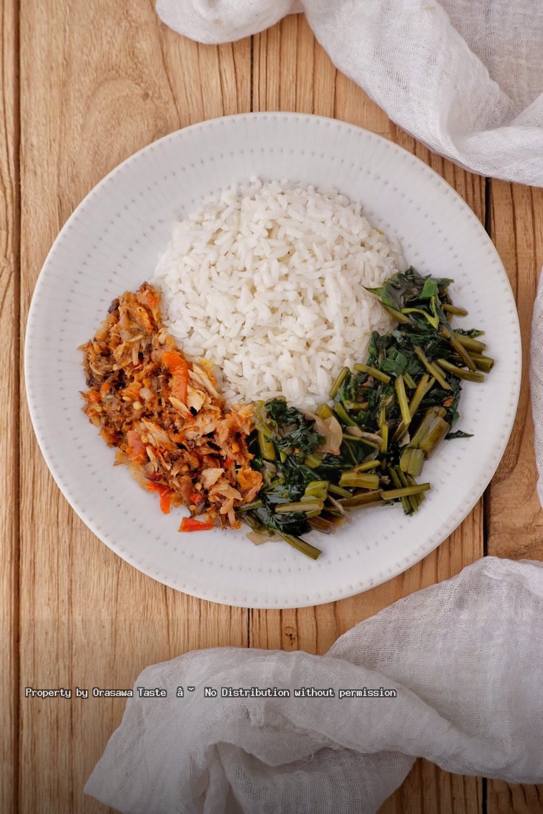 Nasi Cakalang Rica Sayur Kangkung Order Disini ya: Nasi Cakalang Rica by Orasawa Taste